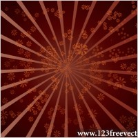 Star Burst Flower Background