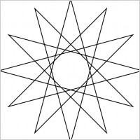 Star Polygon clip art