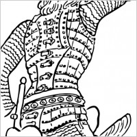 Statue Of St George clip art