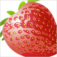 Stawberry Fresh Fruit clip art