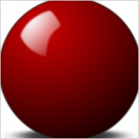 Stellaris Red Snooker Ball clip art