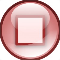 Stop Audio Button Set clip art