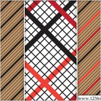 Striped Checked Pattern Vector