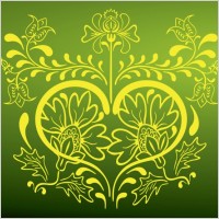 Stylized Flower Vector