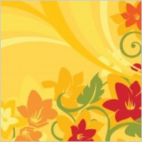 Summer Flowers Vector Art, Summer Vector Design EPS