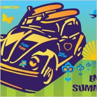 Summer Fun Beetle Car