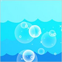 Summer Korean style background material layered psd-8