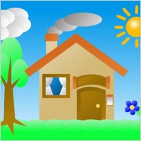Summer Shining Sun clip art