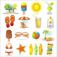 Summer Vector Icons