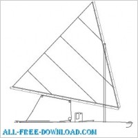 Sunfish Sailboat