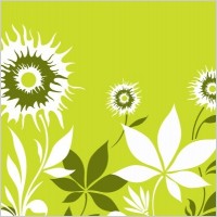 Sunflower with Flowers Vector
