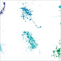 Super colourful splatter free vector