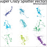 Super Crazy Splatter Vectors