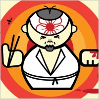 Sushi Master Cartoon