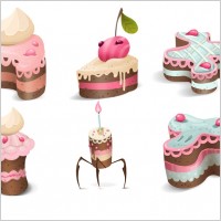 Sweets icons set icons pack