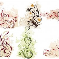 Swirl Flower Vector