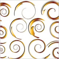 swirl ornament brush