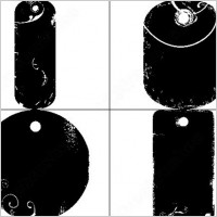 swirls tag shapes brush