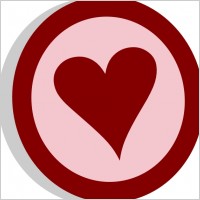 Symbol Heart Vote clip art