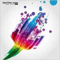 symphony of dynamic light vector background 1