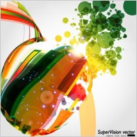 symphony of dynamic light vector background 5