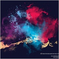 symphony textured ink dots vector