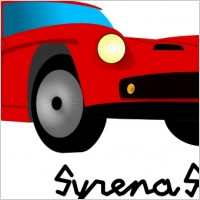 Syrena Sport clip art