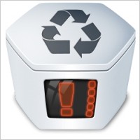 no trash icon