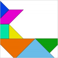 Tangram-06 clip art