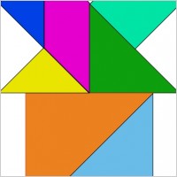 Tangram-20 clip art