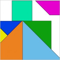 Tangram-22 clip art