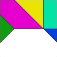 Tangram-36 clip art