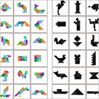 Tangram clip art