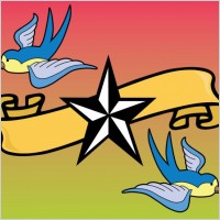 Tattoo Birds Vector