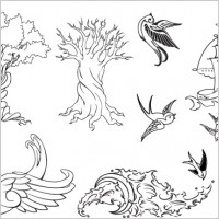 Tattoo Vector Set