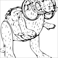 Taun Fictitious Animal clip art