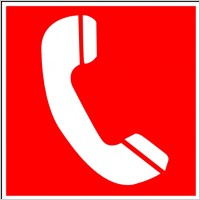 Telephone Lutte Incendie clip art