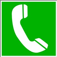 Telephone Sauvetage clip art
