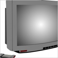 Television clip art