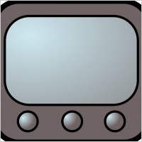 Television clip art