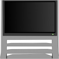 Television clip art