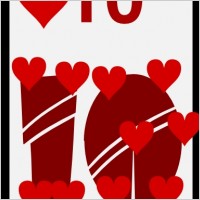 Ten Of Hearts clip art
