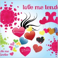 Tender Love Vector Graphics