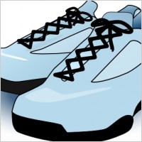 Tennis Shoes Clipart