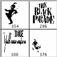 The black parade brushes.