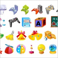 the fourth children toys vector