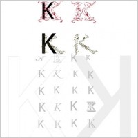 Logo Design on Free Vector About Alphabetical Logo Design Concepts Letter K