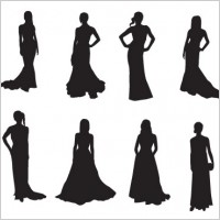 The Red Carpet:20 celebrities silhouettes