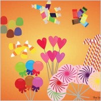 The sweet things vector
