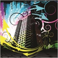 The Trend of Building Silhouettes Vector Illustration